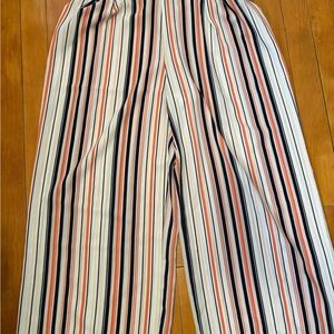 Attention Multicolor Striped Pants